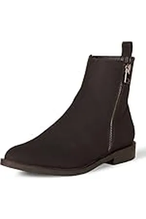 Amazon Botines Planos con Cremallera Exterior Mujer, , 37 EU