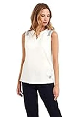 CECIL B320155 Top de Verano, Vanilla White, M para Mujer