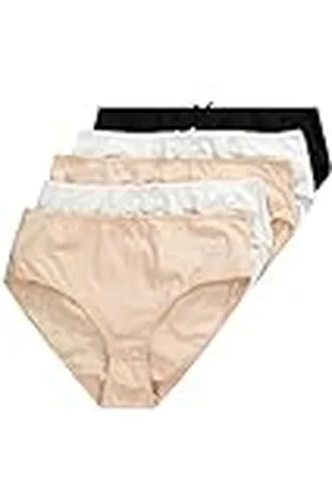 Ulla Popken Slips, 5er-Pack Ropa Interior, Mehrfarbig, 70-72 5 para Mujer