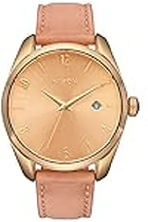 Nixon Reloj Analógico para Mujer de con Correa en Cuero A1343-5085-00