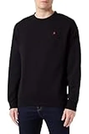 Replay M6922 Sudadera, 098 Negro, S para Hombre