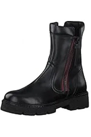 Marco Tozzi Botas de Cuero para Mujer 2-2-26803-27, Nieve, , 36 EU