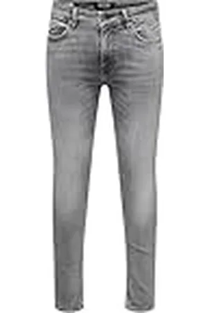 Only & Sons Onswarp Skinny MG 9828 Dcc Dnm Noos Vaqueros Ajustados, , 32W / 32L Hombres