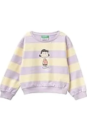 Benetton Jersey G/C M/L 3t77g10ey Sudadera, , 104 cm Niñas y niñas