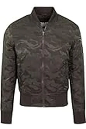 Urban classics Tonal Camo Bomber Jacket Chaqueta, , L para Hombre