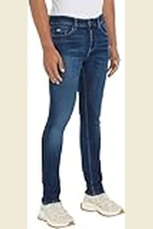Tommy Hilfiger Vaqueros Hombre Scanton Slim Fit, Azul (Denim Dark), 32W/36L