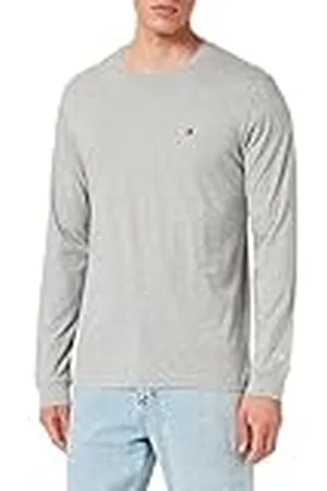 Champion Legacy Basics-L-s Crewneck Camiseta de Manga Larga, , M para Hombre