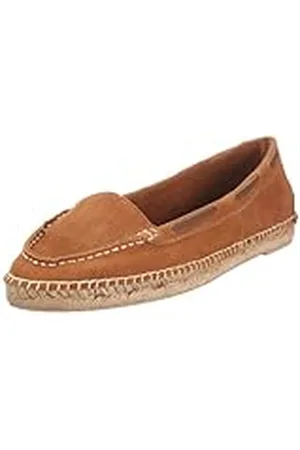 Buffalo London 210-7882 - Zapatillas de casa de Ante para Mujer, Color marrón (Tan 01), Talla 37