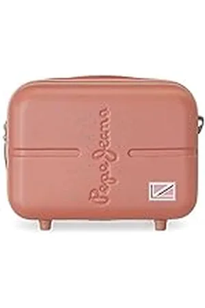 Pepe Jeans Jane Neceser Adaptable con Bandolera Rojo 29x21x15 cms Rígido ABS 9,14L