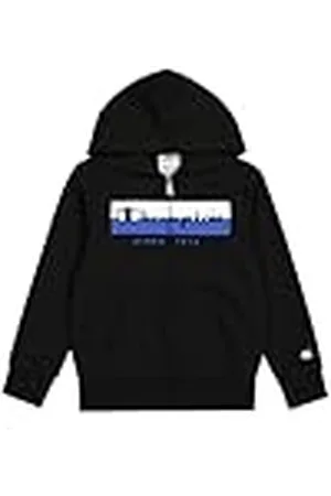 Champion Legacy Graphic Shop B (306839) -Ultra-Light Soft Compact Powerblend Fleece Full-Zip Sudadera con Capucha, , 3-4 años para Niños