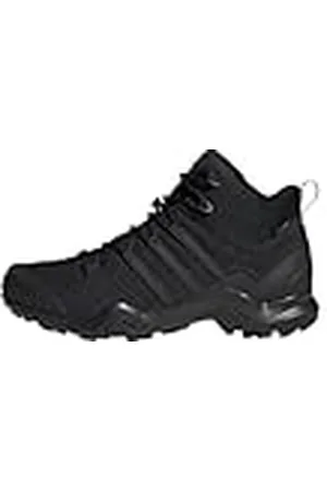 adidas Terrex Swift R2 Mid Gore-Tex Hiking Shoes, Zapatos de Senderismo Hombre, Core Black/Core Black/Carbon, 42 2/3 EU