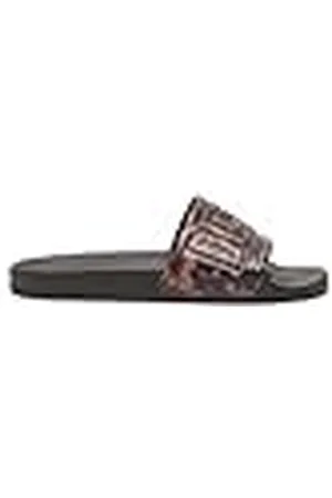 Diesel SA-MAYEMI CC X Sandals, Sandalia Hombre, Slate Black/Cub/Ganache/Black Beauty, 45 EU