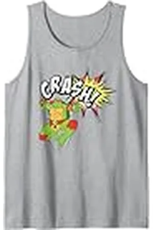 Teenage Mutant Ninja Turtles TMNT Raphael Crash! Arte cómico Camiseta sin Mangas