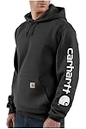 Carhartt Sleeve Logo Hooded Sweatshirt, Sudadera con Capucha, Hombre, , XS