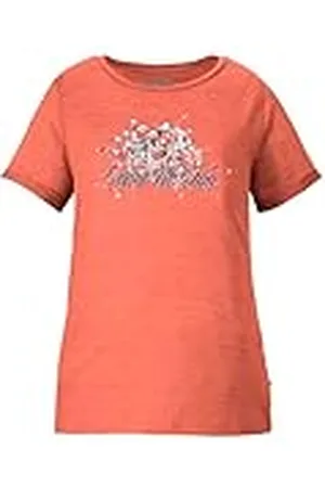 Killtec Mujeres Camiseta Funcional KOS 260 WMN TSHRT, Orange, 44, 41272-000