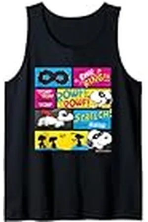 Peanuts Snoopy enmascarado Marvel Comic Strip Fun Super Hero Rescue Dog Camiseta sin Mangas