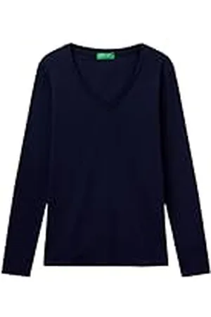 Benetton Camiseta M/L 3ga2e4245, , S para Mujer
