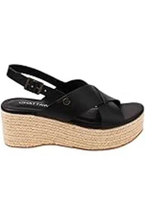 Chattawak 11maritalnoir40, Sandalia con talón Mujer, , 40 EU