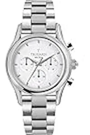 Trussardi Reloj Analógico para Hombre de Cuarzo con Correa en Acero Inoxidable R2453127007