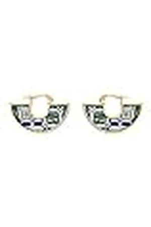 Christian Lacroix XF31014LD - Pendientes de latón Chapado en Oro y Brillantes para Mujer, diseño Dorado