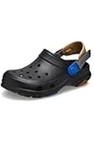 Crocs Classic All-Terrain Clog T, Zuecos, Unisex niños, Black/Gum, 19/20 EU