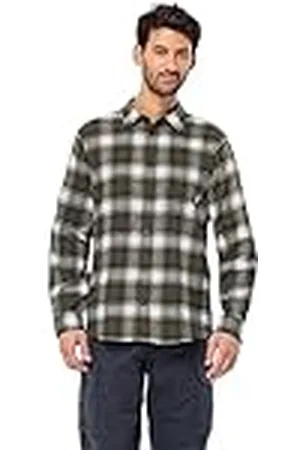 Jack Wolfskin Camiseta de Senderismo M Camisa de Vestir, , L para Hombre