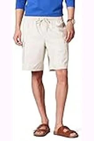Amazon Pantalón Corto Cargo con Cintura Elástica de 22,86 cm Hombre, , XXL