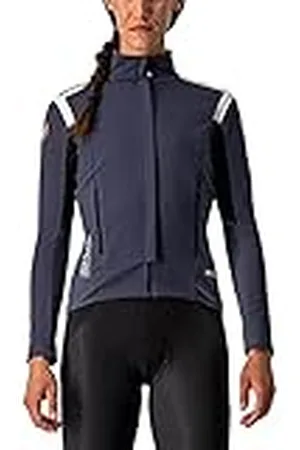 Castelli 4519535 PERFETTO RoS W LS Jacket Mujer DARK STEEL BLUE/SOFT PINK Tamaño L