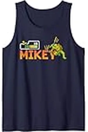 Teenage Mutant Ninja Turtles TMNT Retro Arcade Juego Mikey Turtles In Time Michelangelo Camiseta sin Mangas