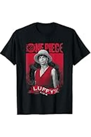 Onepiece Luffy Etched Portrait Camiseta