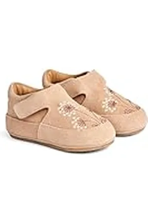 WHEAT Kinderschuhe Hausschuh Pixi Unisex 100% Suede Leder Atmungsaktiv, Mule niños, , 20 EU