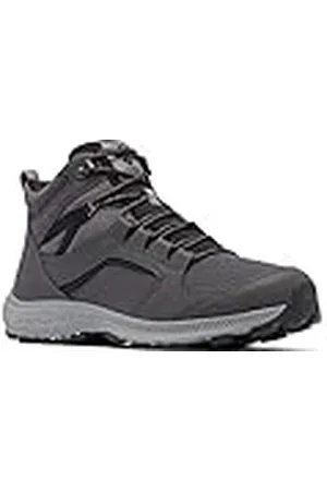 Columbia Re-Peak Mid Botas Montaña De Senderismo Y Trekking para Hombre, Gris (Dark Grey x Black), 46 EU