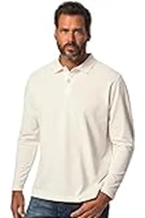JP 1880 Polo, básico, Media Manga, piqué, hasta la Talla 8 XL 7XL 799230201-7XL