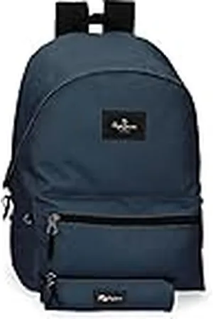 Pepe Jeans Aris, Mochila Estuche Unisex Niños, Marino, M