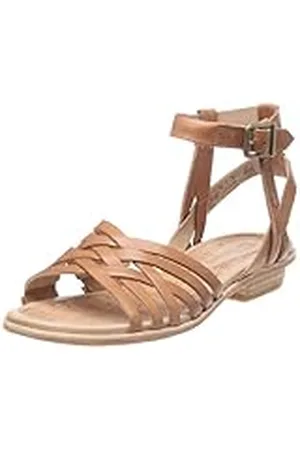 Timberland KATAMA STRAPPY SANDL YLW 27637 - Sandalias de cuero para mujer, Marrón (Tan Brazilico 0), 39.5