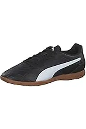 PUMA Monarch IT, Zapatillas de Fútbol Hombre, Multicolor Black White, 40.5 EU