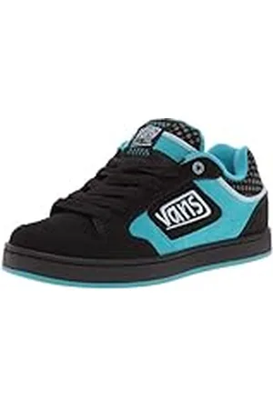 Vans Penny - Tacones con Punta Redonda Mujer, Negro (Noir/Bleu), 40