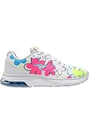 KangaROOS K-pl Tec, Zapatillas Mujer, Blanco-Flor, 40 EU