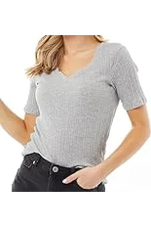 Brave Soul Camiseta Marca Modelo T-Shirt Femme Amy