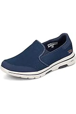 Skechers Gowalk 5-Elastic Stretch Athletic Slip-on Casual Loafer Walking Shoe, Zapatillas Hombre, , 44 EU X-Ancho