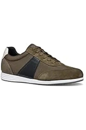 Geox U ARTHIEN A, Zapatillas Hombre, Military/Black, 46 EU