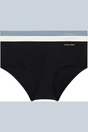 Calvin Klein Pack de 3 Braguitas Tipo Hipster para Mujer sin Costuras, , XXL