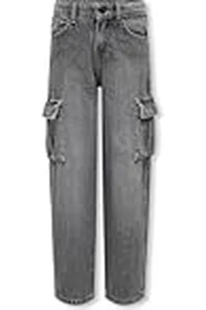 ONLY Kogharmony Wide Crgo Carrot Azg414 Noos Pantalón, , 146 para Niñas