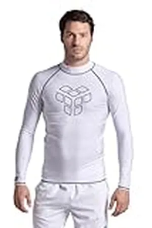 Arena Camiseta de Manga Larga Hombre con protección UV Rash Graphic