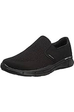 Skechers Equalizer Double-Play, Slip on Hombre, Black, 46 EU