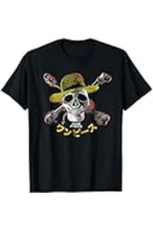 Onepiece Straw Hat Jolly Roger Camiseta