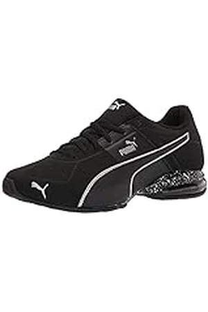 PUMA Cell Surin 2 Cross Trainer, Zapatillas para Correr Hombre, Negro Moteado Mate y Plateado, 44 EU