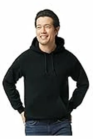 Gildan Fleece Hooded Sweatshirt, Style G18500 Sudadera con Capucha, Opaco, , XL para Hombre