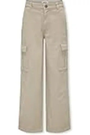 ONLY Kogyarrow-vox Str Cargo Pant Pnt Noos Pantalones, Piedra Pumice, 146 para Niñas