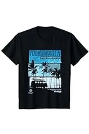 Volkswagen Niños Tipo 2 T1 Original Beach Bus Guía de Reparación de Verano Niños Camiseta